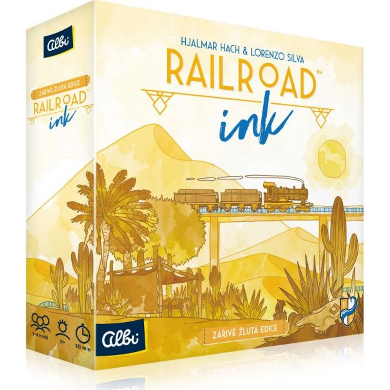 Railroad Ink Zářivě žlutá edice
