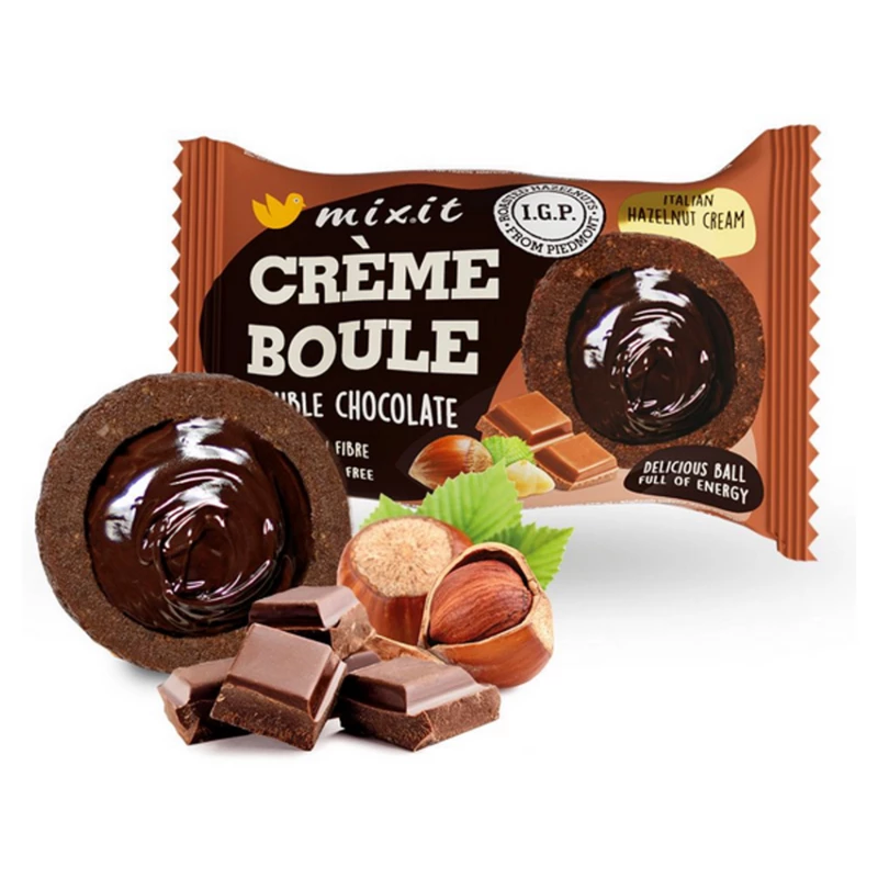 Mixit koláček datlový CRÉME BOULE Double chocolate 30g