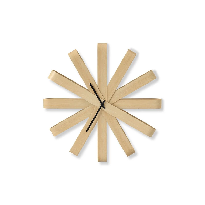 Nástěnné hodiny Umbra Ribbonwood Nástěnné hodiny Umbra Ribbonwood