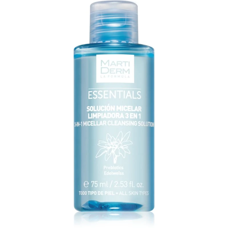 Martiderm Essentials čisticí micelární voda 3 v 1 75 ml Martiderm Essentials čisticí micelární voda 3 v 1 75 ml