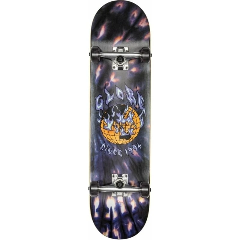 Globe G1 Ablaze Black Dye Skateboard