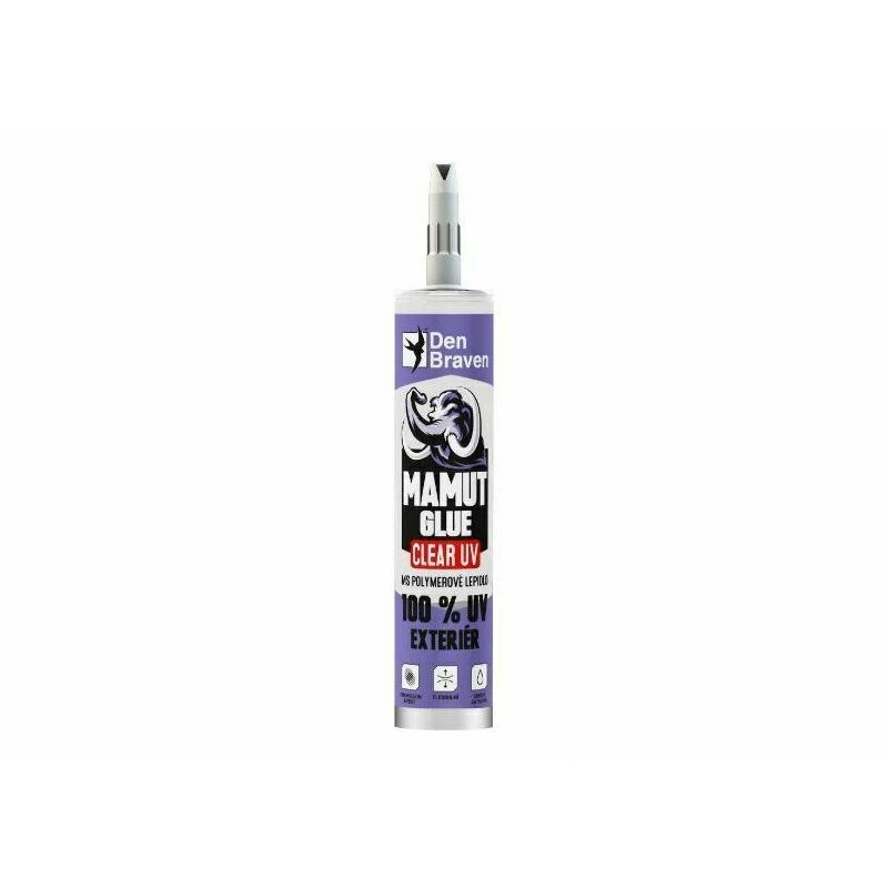 Den Braven lepidlo MAMUT GLUE CLEAR UV 290ml transparent 51933BD