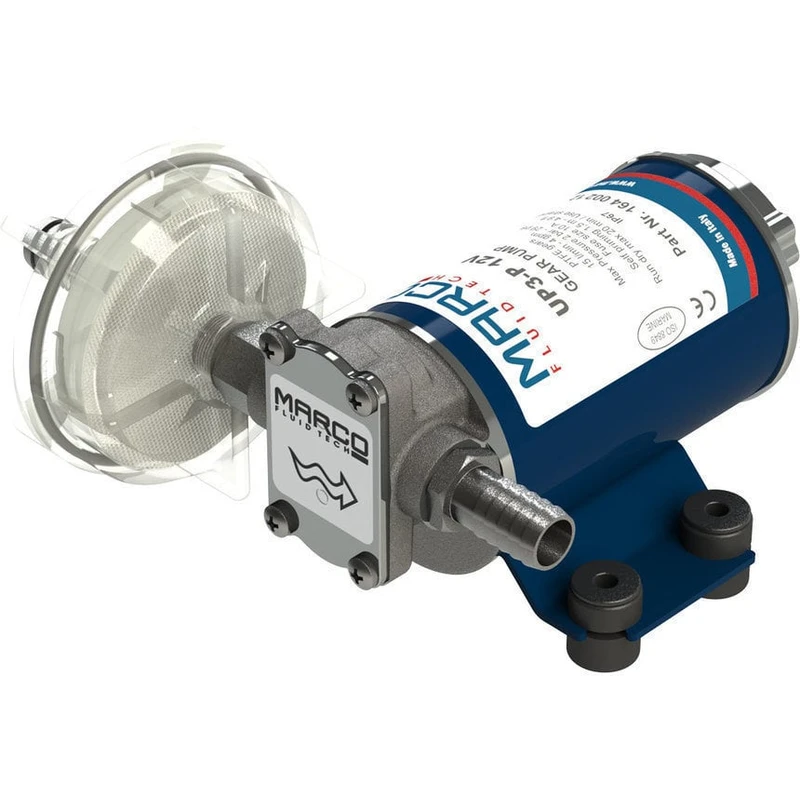 Marco UP3-P PTFE Gear pump 15 l/min 24V Marco UP3-P PTFE Gear pump 15 l/min 24V