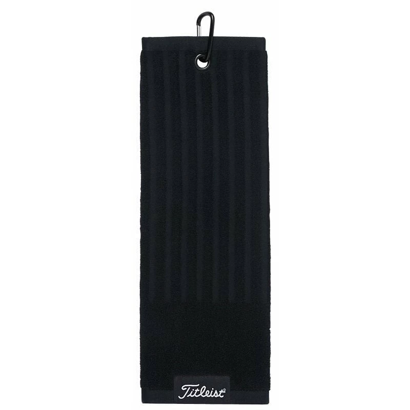 Titleist Trifold Cart Towel Black