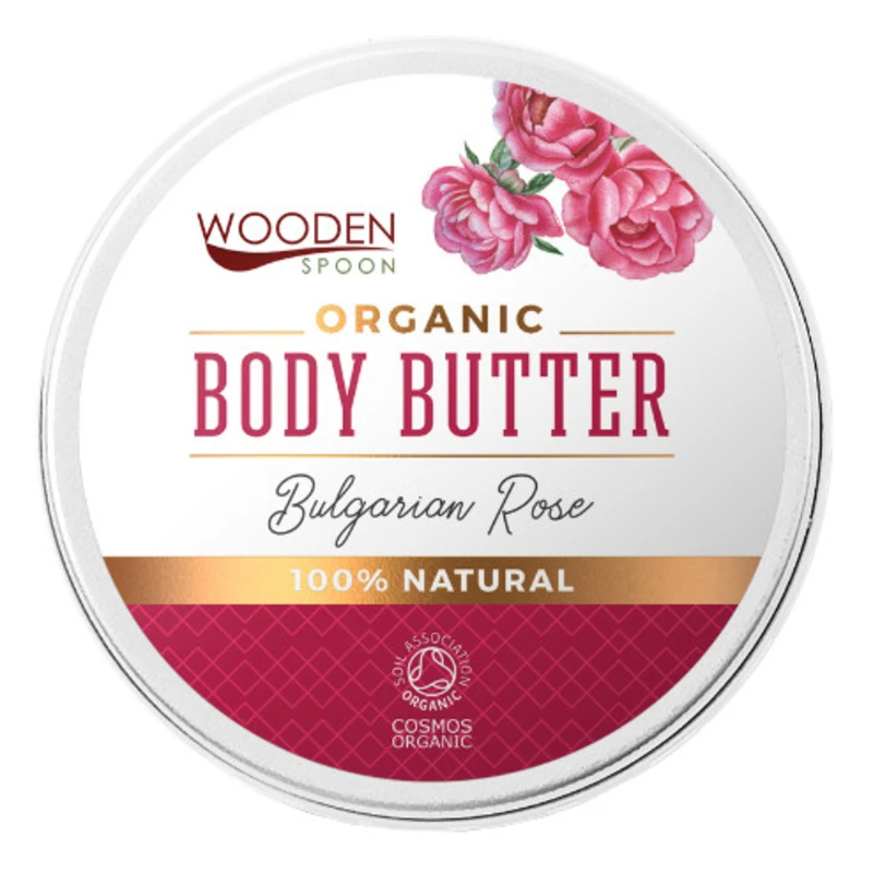 WoodenSpoon Tělové máslo Bulharská růže 100 ml WoodenSpoon Tělové máslo Bulharská růže 100 ml
