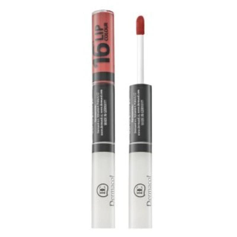 Dermacol 16H Lip Colour dlouhotrvající dvoufázová barva a lesk na rty odstín 35 4.8 g Dermacol 16H Lip Colour dlouhotrvající dvoufázová barva a lesk na rty odstín 35 4.8 g