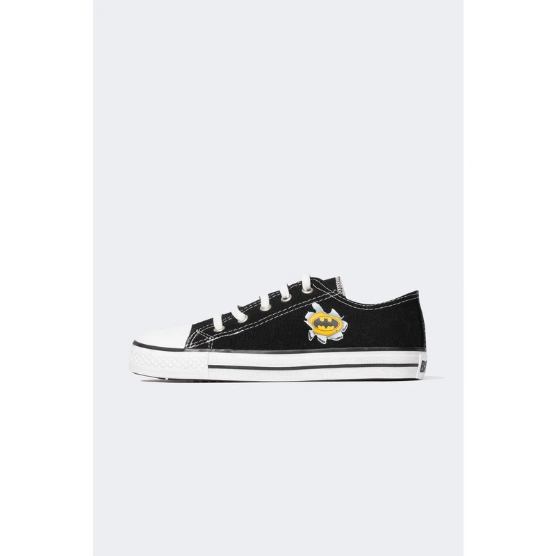 DEFACTO Boy Batman Licensed Flat Bottom Linen Sneaker DEFACTO Boy Batman Licensed Flat Bottom Linen Sneaker