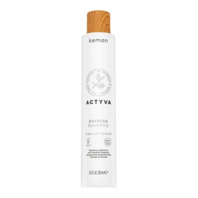Kemon Actyva Purezza Shampoo hloubkově čistící šampon proti lupům pro normální až mastné vlasy 250 ml Kemon Actyva Purezza Shampoo hloubkově čistící šampon proti lupům pro normální až mastné vlasy 250 ml