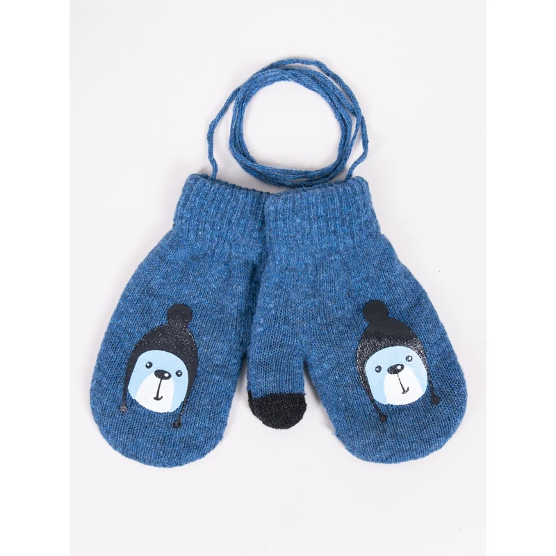 Yoclub Kids's Gloves RED-0107C-AA10-002