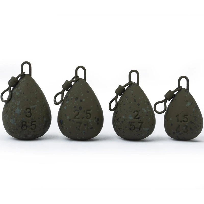 Fox olovo camotex pear swivel lead-hmotnost 42 g Fox olovo camotex pear swivel lead-hmotnost 42 g