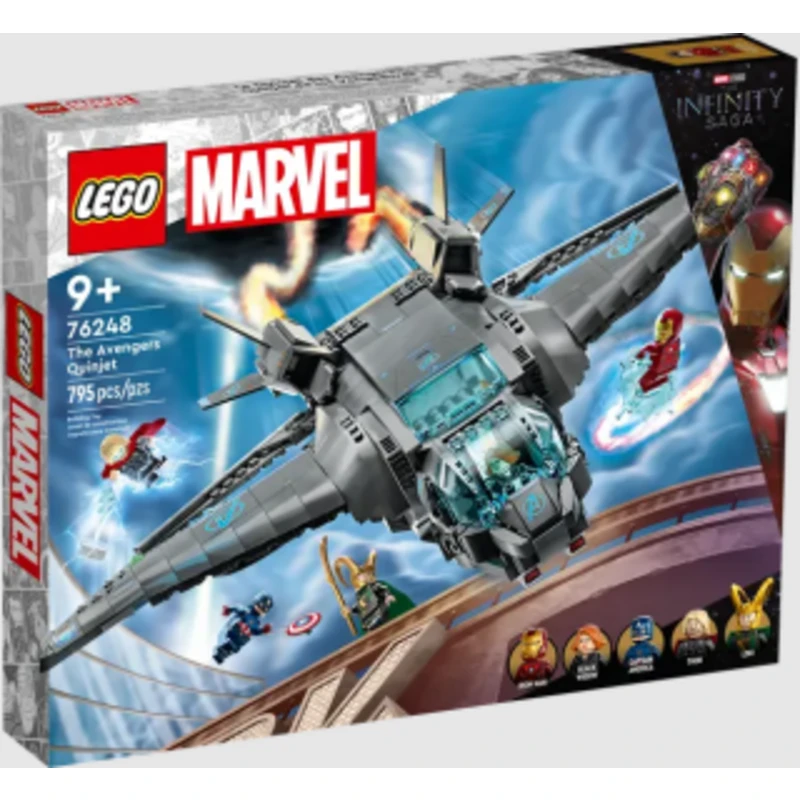 LEGO Marvel 76248 Stíhačka Avengers Quinjet