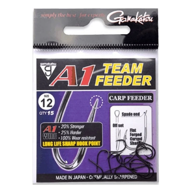 GAMAKATSU háček A1 Team Feeder Carp Feeder vel.8