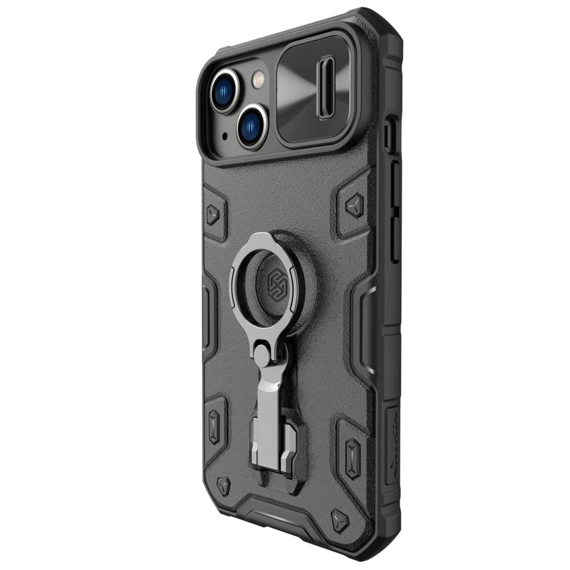 Zadní kryt Nillkin CamShield Armor PRO Magnetic pro Apple iPhone 14, černá Zadní kryt Nillkin CamShield Armor PRO Magnetic pro Apple iPhone 14, černá