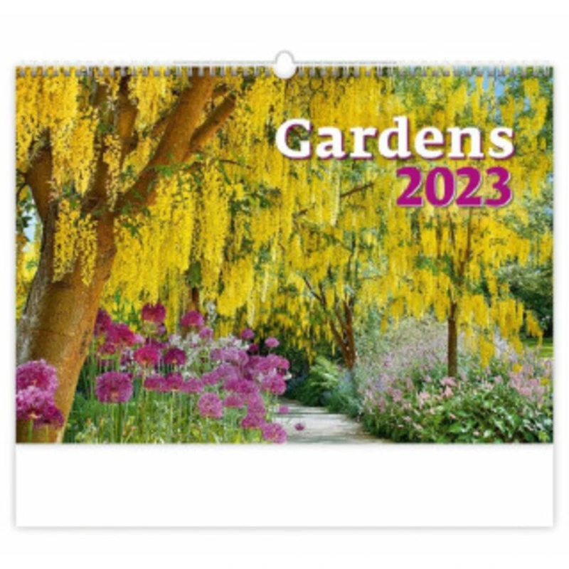 Gardens 2023 - nástěnný kalendář [Kalendář nástěnný]