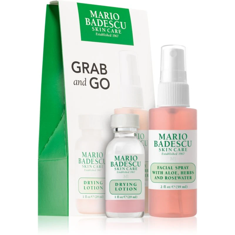 Mario Badescu GRAB and GO cestovní sada pro dokonalou pleť Mario Badescu GRAB and GO cestovní sada pro dokonalou pleť