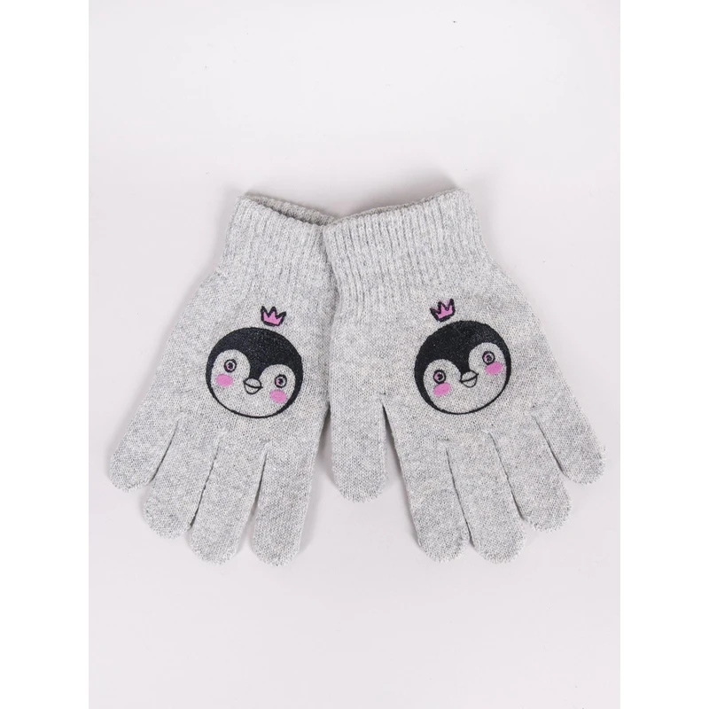 Yoclub Kids's Gloves RED-0119G-AA5A-002 Yoclub Kids's Gloves RED-0119G-AA5A-002