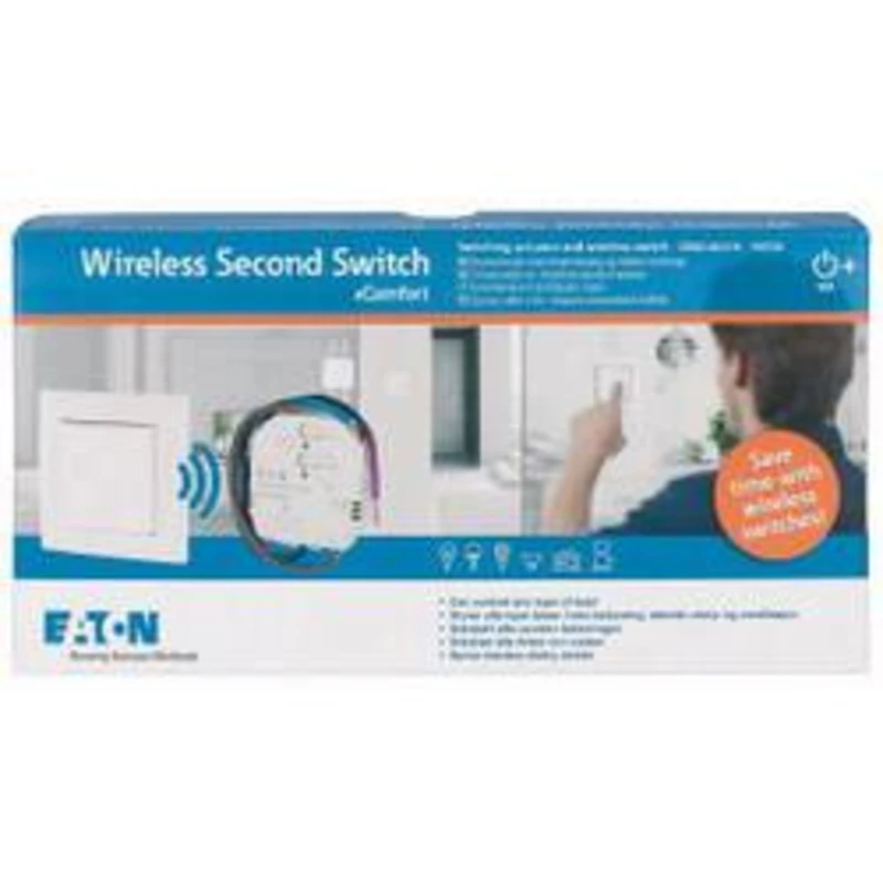 Bezdrátový spínací set pro rekonstrukci (s binárním vstupem) EATON xComfort Go Wireless CPAD-00/215 193730 Bezdrátový spínací set pro rekonstrukci (s binárním vstupem) EATON xComfort Go Wireless CPAD-00/215 193730