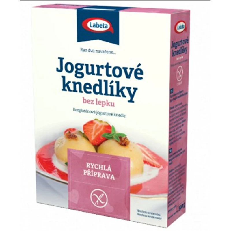 LABETA A.S. Jogurtové knedlíky bez lepku 300 g LABETA A.S. Jogurtové knedlíky bez lepku 300 g