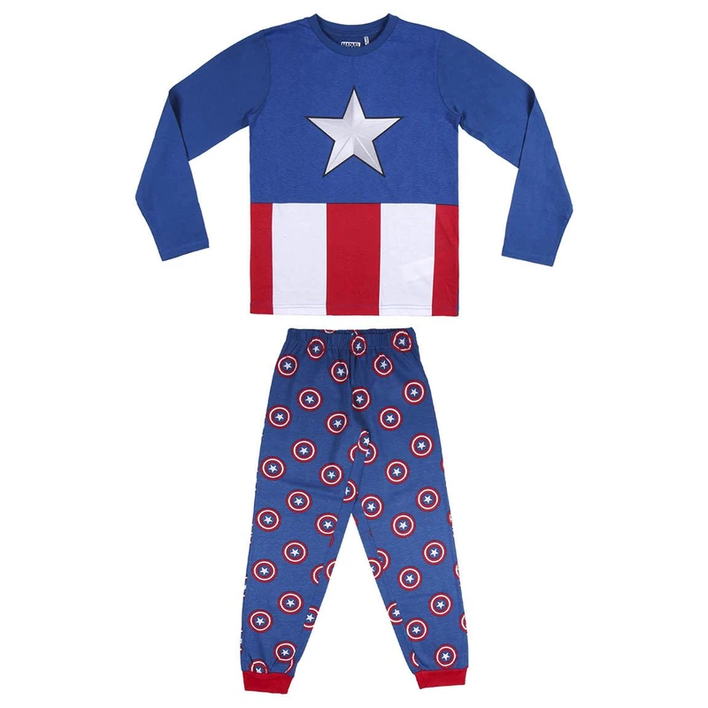 LONG PYJAMES AVENGERS CAPITAN AMERICA