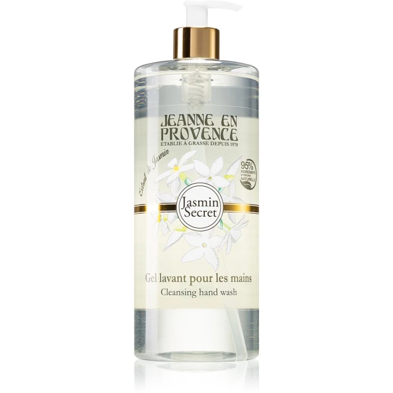 Jeanne en Provence Jasmin Secret tekuté mýdlo na ruce 1000 ml Jeanne en Provence Jasmin Secret tekuté mýdlo na ruce 1000 ml