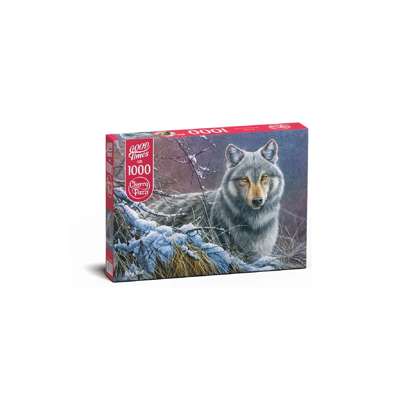 Cherry Pazzi Puzzle - Šedý vlk 1000 dílků [Puzzle]