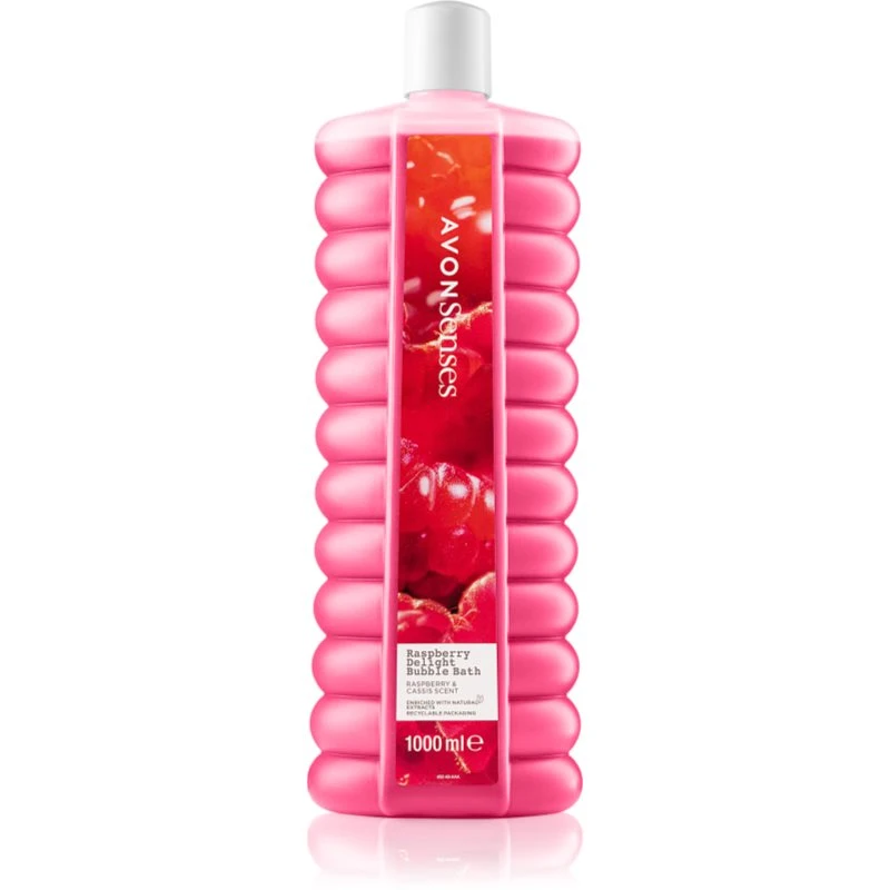 Avon Senses Raspberry Delight pěna do koupele 1000 ml Avon Senses Raspberry Delight pěna do koupele 1000 ml