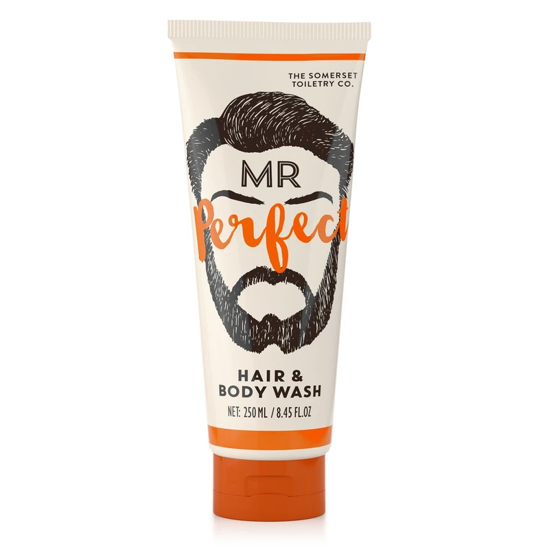 The Somerset Toiletry Co. Mr. Perfect Hair and Body Wash – Spearmint and Patchouli mycí gel na tělo a vlasy pro muže 250 ml
