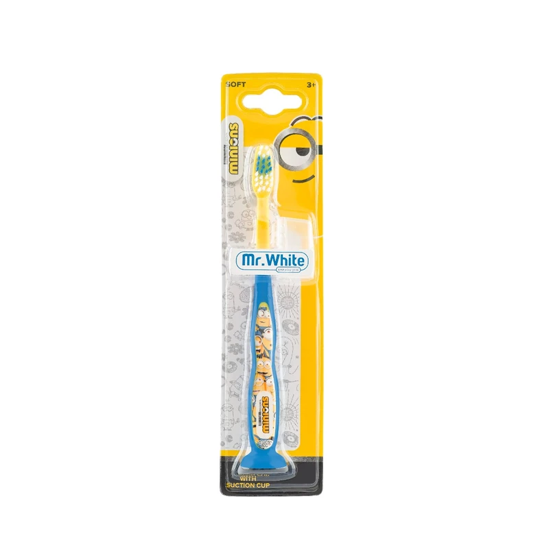 Minions Manual Toothbrush zubní kartáček pro děti soft 3y+ 1 ks Minions Manual Toothbrush zubní kartáček pro děti soft 3y+ 1 ks
