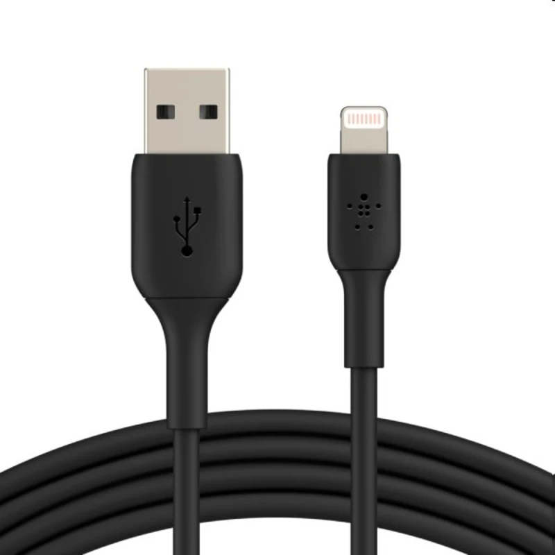 BELKIN kabel USB-A - Lightning, 1m, černý BELKIN kabel USB-A - Lightning, 1m, černý