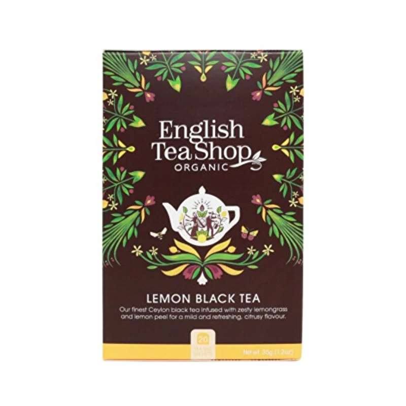 English Tea Shop Citron s černým čajem 20 sáčků English Tea Shop Citron s černým čajem 20 sáčků