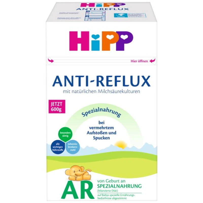 HiPP Speciální kojenecká výživa Anti-Reflux od narození 600 g