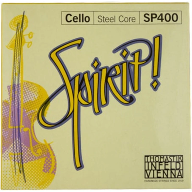 Thomastik SP400 Spirit 4/4 Struny pro violončelo Thomastik SP400 Spirit 4/4 Struny pro violončelo