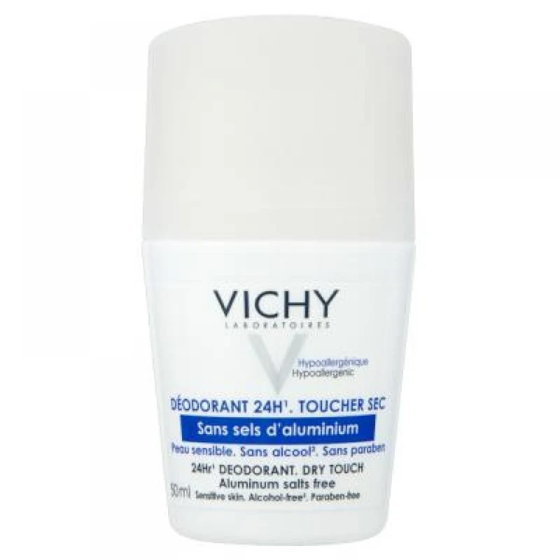 Vichy Deodorant 24h deodorant roll-on pro citlivou pokožku 50 ml Vichy Deodorant 24h deodorant roll-on pro citlivou pokožku 50 ml