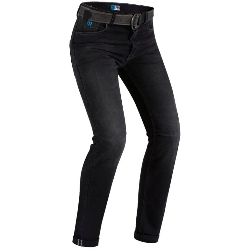 Pánské moto jeansy PMJ Legend Café Racer CE 34 černá Pánské moto jeansy PMJ Legend Café Racer CE 34 černá