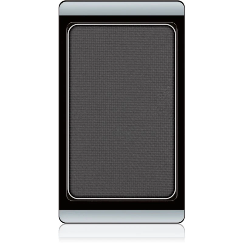 Artdeco Eyeshadow Matt pudrové oční stíny v praktickém magnetickém pouzdře odstín 30.503 Matt Black 0.8 g