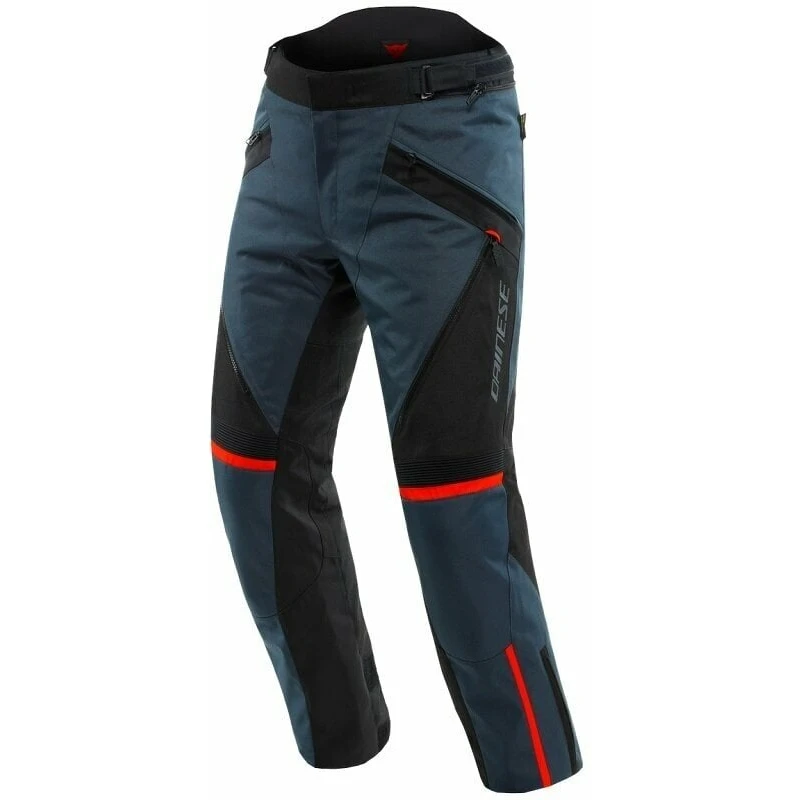 Dainese Tempest 3 D-Dry Ebony/Black/Lava Red 60 Standard Textilní kalhoty Dainese Tempest 3 D-Dry Ebony/Black/Lava Red 60 Standard Textilní kalhoty