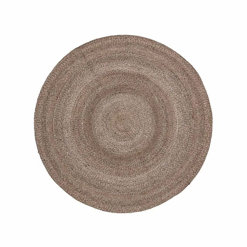 Kulatý koberec 120 cm IBEN Bloomingville - přírodní