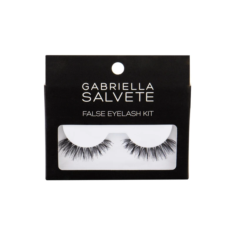 Gabriella Salvete False Eyelash Kit umělé řasy s lepidlem typ Basic Black