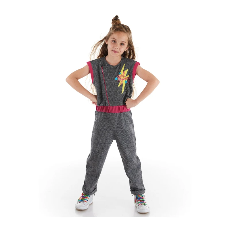 Mushi Overalls - Gray - Regular fit
