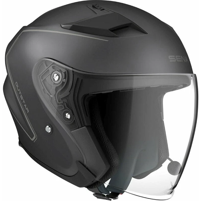 Sena Outstar S Matt Black L Přilba Sena Outstar S Matt Black L Přilba