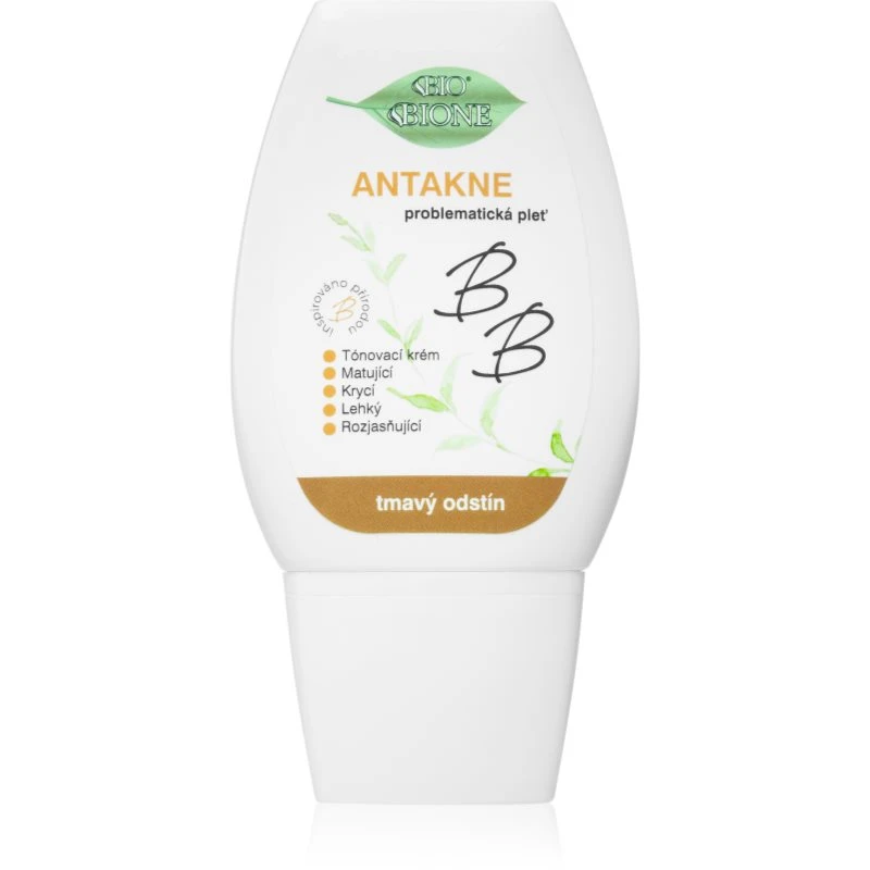 Bione Cosmetics Antakne matující BB krém odstín Dark 40 ml Bione Cosmetics Antakne matující BB krém odstín Dark 40 ml