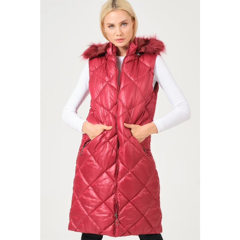 Dámská vesta dewberry Z6717 Dámská vesta dewberry Z6717