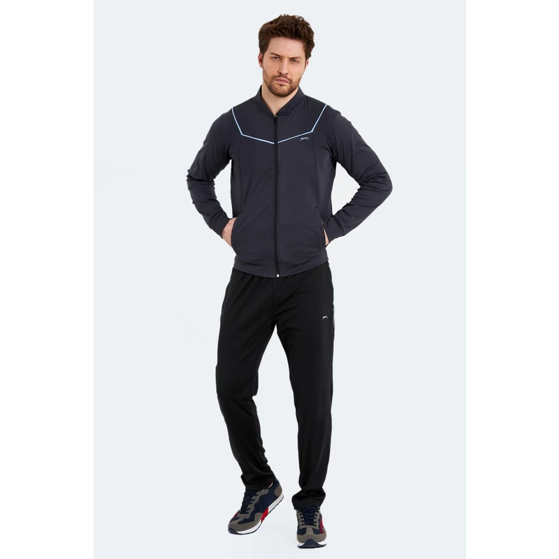 Slazenger Sweatsuit - Gray - Regular fit Slazenger Sweatsuit - Gray - Regular fit