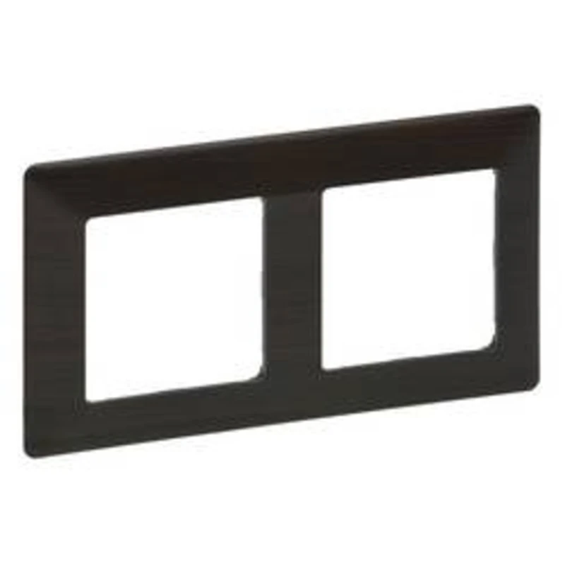 Legrand Valena LIFE dvojrámeček tmavé dřevo 754172 Legrand Valena LIFE dvojrámeček tmavé dřevo 754172