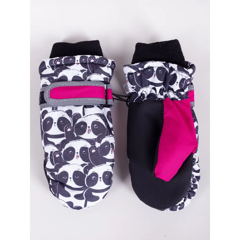 Yoclub Kids's Children's Winter Ski Gloves REN-0208G-A110