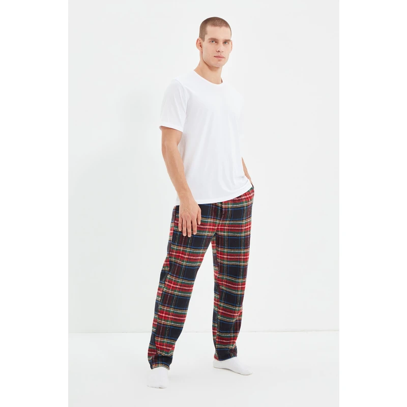 Pánské pyžamové kalhoty Trendyol Plaid Pánské pyžamové kalhoty Trendyol Plaid