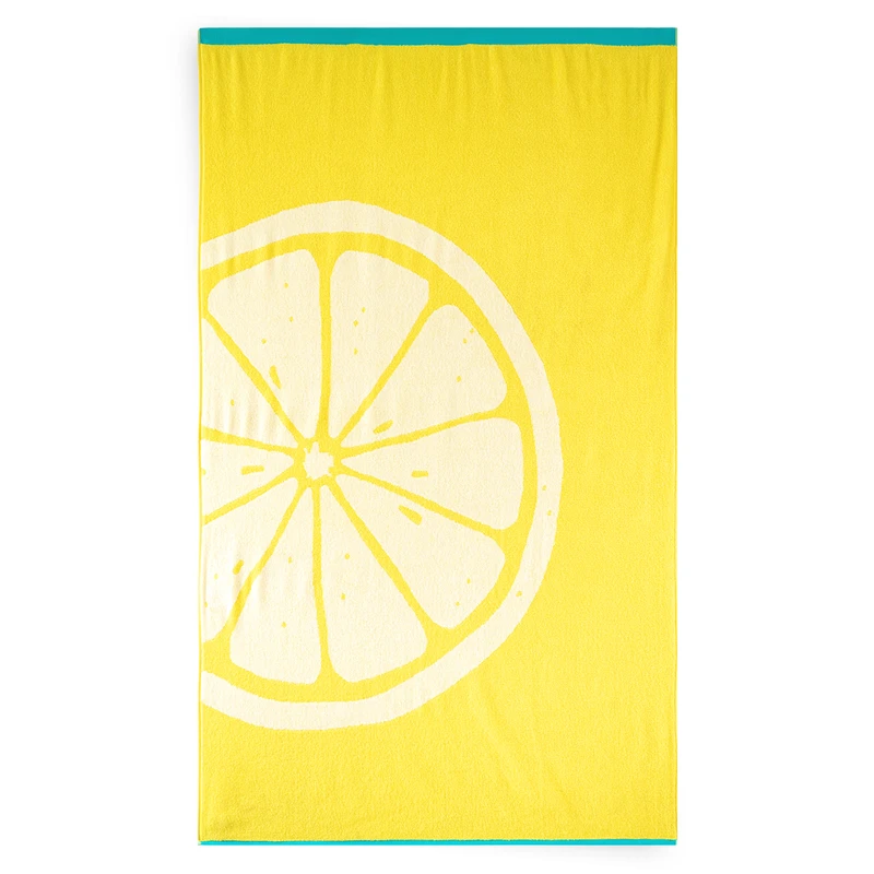 Zwoltex Unisex's Beach Towel Citron