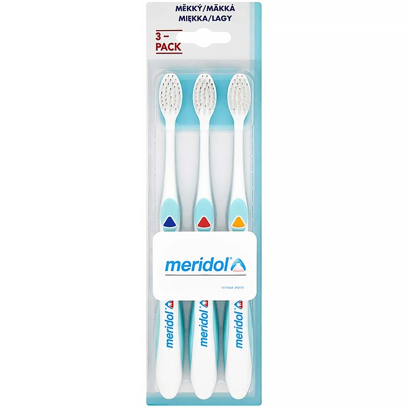 Meridol Gum Protection zubní kartáčky soft 3 ks Meridol Gum Protection zubní kartáčky soft 3 ks