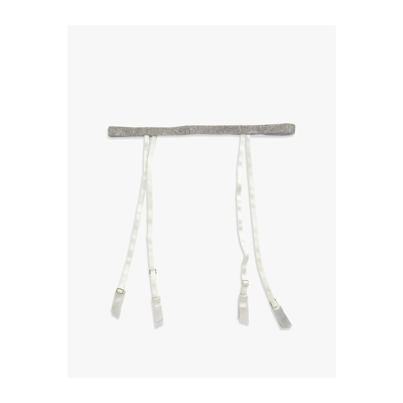 Koton Shiny Stone Detailed Bridal Suspenders