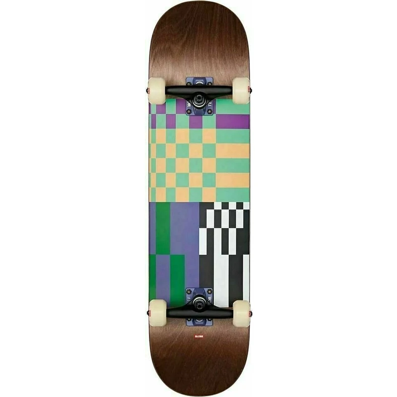 Globe G2 Check, Please Complete Dark Maple/Grunge Skateboard Globe G2 Check, Please Complete Dark Maple/Grunge Skateboard